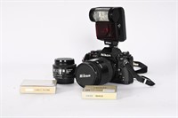 Nikon N2020 Camera, 28-85mm, 25mm Lens