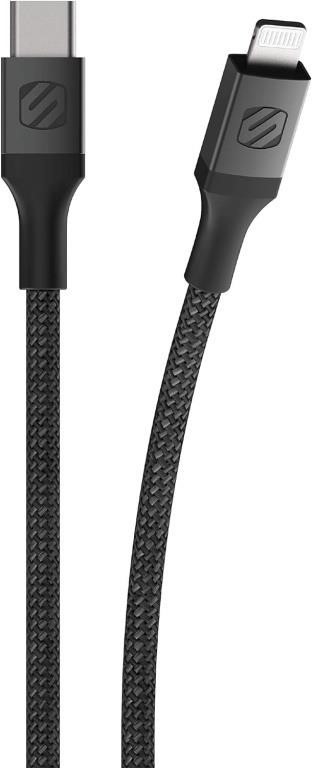 *SEALED*SCOSCHE Braided Cable for Lightning-USB-C