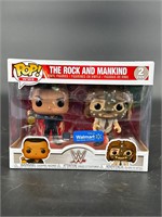 THE ROCK AND MANKIND 2 PACK FUNKO POP WWE