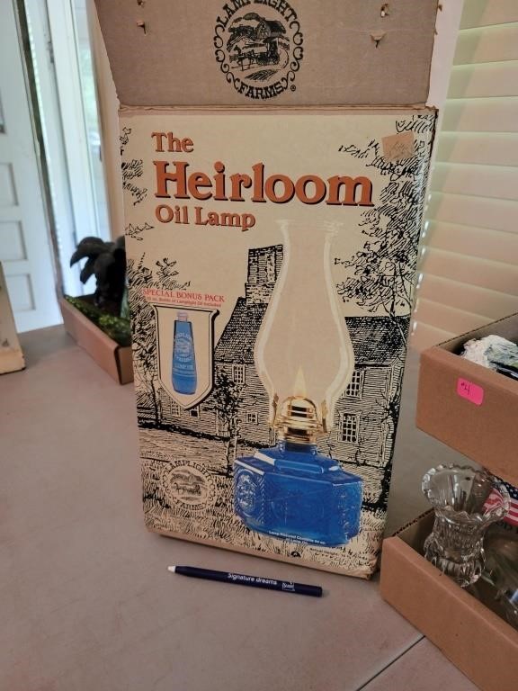 Heirloom Oil Lamp  from Lamplight Farms