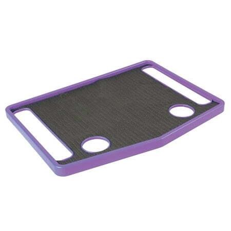 Walker Tray Table with Mat  21x16  Purple