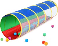 iBabify Kids Play Tunnel (Red  Green  Blue)