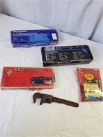 Assorted Tools Lot - Pipe Wrench
