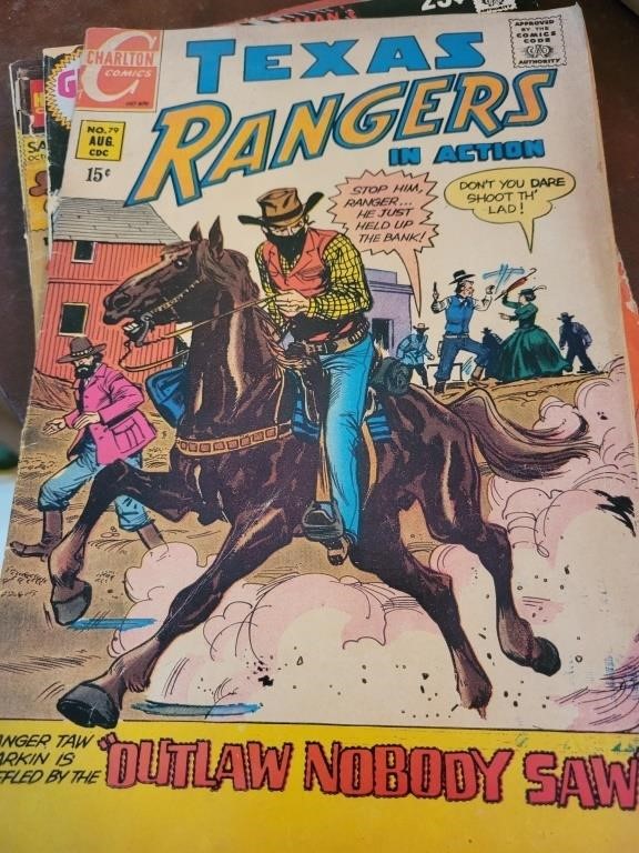 Texas Rangers in Action, vol 2, #79, Aug, 1970
