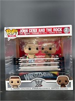 JOHN CENA AND THE ROCK 2 PACK FUNKO POP W/RING