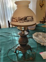 Currier & Ives Lamp