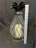 Outdoor Pineapple Battery Candle Luminary Nice!