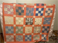 Quilt with damage