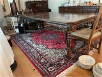 Large hand tied rug
