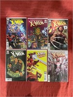 6 bagged and backed comics