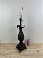 Brown table lamp