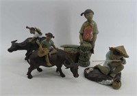 Ceramic Asian Figurines