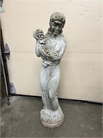 3ft Concrete woman statue