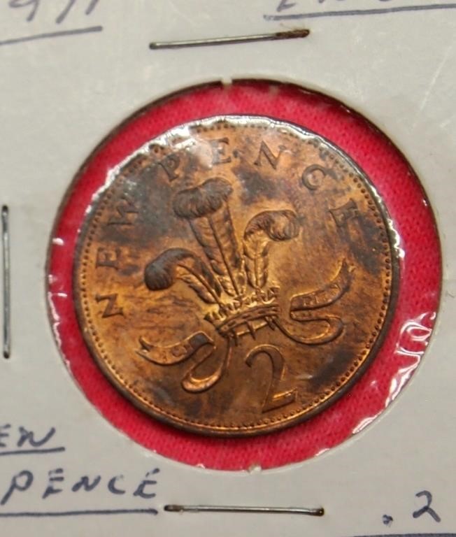 1971 England Coin