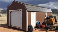 OLD HICKORY SHED W/ ROLL UP DOOR