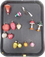 (14) Assorted Christmas Ornaments