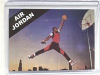 Michael Jordan 1990/91 Air Jordan promo card
