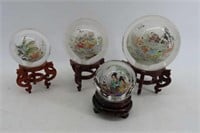 Chinese Glass Paperweights