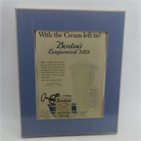 Borden's Cream Advertisement