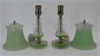 Uranium Glass Table Lamps