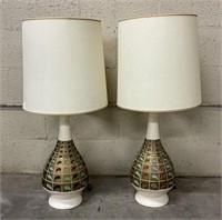 Pair of Mid Century Lamps