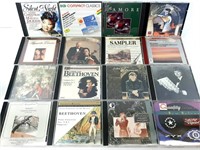 Lot de 60 CD variés dont musique classique