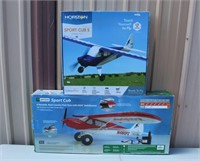 (2) R/C Airplanes - Sport Cub & Sport Cub-S