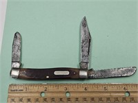 Vintage USA Master Mechanic 3 Blade Knife