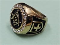 Mason's Masonic Ring Size 10