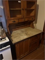 Antique Kitchen cupboard *Bring help to load*
