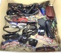 Assorted Glasses, Sunglasses, Prescription, Fossil