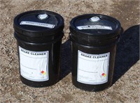 (2) Brake Cleaner - Partial Buckets