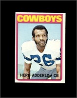 1972 Topps #66 Herb Adderly EX to EX-MT+