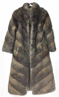 Vintage Fur Long Coat