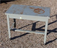 Small Metal Roll Around Table
