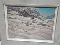 A.Y. Jackson Repro Painting "Valley Of The