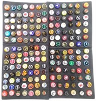 (2) Bottle Cap Collection Boards