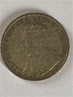 1919 SILVER CANADIAN 50 CENT COIN