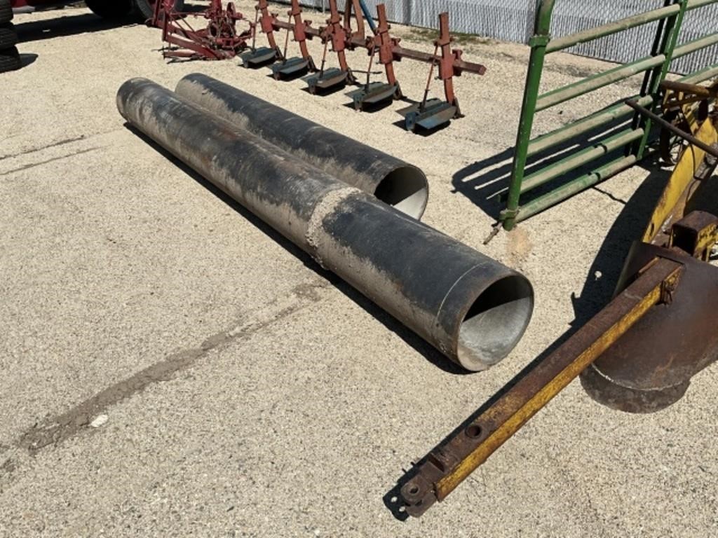 Cast Iron Pipe 13ft + 8ft - 15in Round