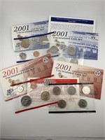 2001 United States Uncirculated Coin Sets