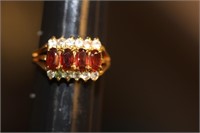 Gold Filled and Stone Ring