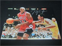 Michael Jordan Signed 11x14 Photo GAA COA