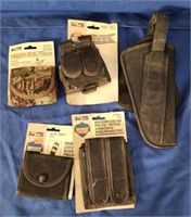 Lot of Magazine Holders and Holster