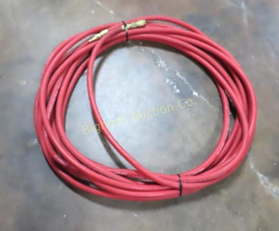 Air Hose 3/8" ID X 50 FT w/Quick Connect Fittings