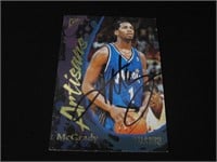 00-01 TOPPS GALLERY TRACY MCGRADY AUTOGRAPH