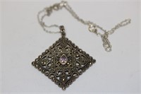A Sterling Necklace