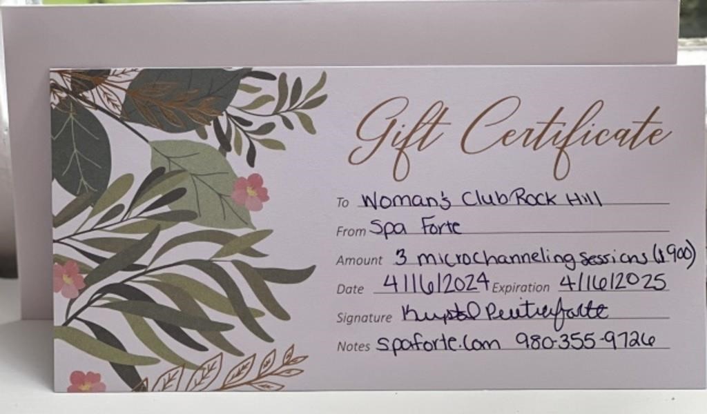 Benefit Auction for GFWC Woman's Club of Rock Hill