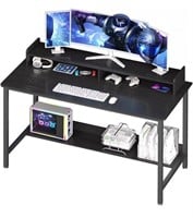 ($183) WOODYNLUX Computer Desk with Shelves,