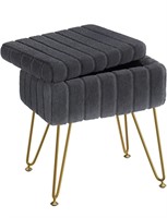 $70 Greenstell Vanity Stool Chair Faux Fur