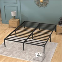 ($135) FDW Bed Frame Metal Platform Bed Fr